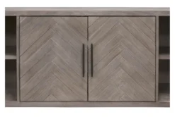 Leona Grey 80" Two Door Tv Stand 12 Leona Grey 80" Two Door Tv Stand -Furniture Store 313282 grey wood media console detail 47