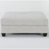 Harper III Chenille Square Cocktail Ottoman