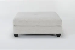 Harper III Chenille Square Cocktail Ottoman