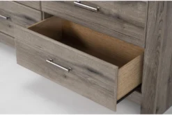 Jeraco Grey 6 Drawer Dresser -Furniture Store 313943 grey mdf dresser detail 45