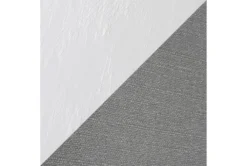 Ashton White Textured Wood And Light Grey Fabric Dining Chair Set Of 2 -Furniture Store 314419 grey polyester dining chair material 76