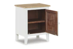 Selburg White/Brown Accent Cabinet -Furniture Store 315324 detail 45