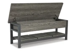 Rhyder Brown Storage Bench -Furniture Store 315352 detail 45