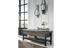 Rhyder Brown Storage Bench -Furniture Store 315352 room 85