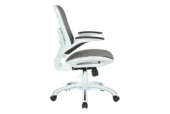 Caty Black Mesh Office Chair With Wheels -Furniture Store 316050 black polyester office chair detail 45