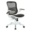 Caty Black Mesh Office Chair With Wheels -Furniture Store 316050 black polyester office chair signature 01