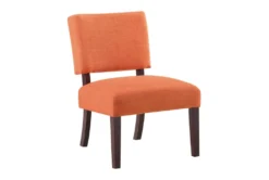 Jasmine Tangerine Accent Chair