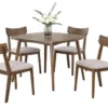Welson 40" Dining Set For 4 -Furniture Store 316957 brown wood dining set signature 03