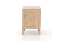 Aussie Natural Left Opening 24" Cane Nightstand -Furniture Store 317198 natural wood nightstand side 14