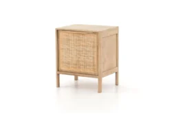 Aussie Natural Left Opening 24" Cane Nightstand