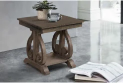 Lex End Table -Furniture Store 317524 brown wood end table room 85