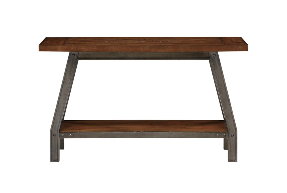 Nias Console Table With Shelf 4 Nias Console Table With Shelf - Image 2