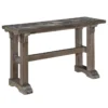 Leo Console Table -Furniture Store 317531 brown wood sofa table signature 01