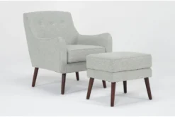 Kaycee Mist Chair And Ottoman