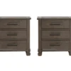 Caden 3 Drawer Nightstand Set Of 2