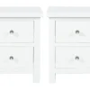 Larkin White 2 Drawer Nightstand Set Of 2 -Furniture Store 318248 signature 01