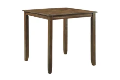 Zally 36" Counter Set For 4 -Furniture Store 318606 brown wood counter height set side 14 1