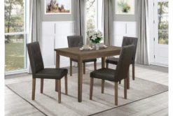 Liliana Dining Side Chair Set Of 2 -Furniture Store 318683 brown wood dining set room 85