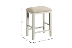 Jill 68" Counter Set For 3 -Furniture Store 319230 brown wood counter height set detail 45