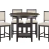 Taylor Brown/Black Counter Set For 4 -Furniture Store 319511 signature 01
