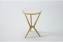 Beverly Marble Accent Table -Furniture Store 320291 gold metal accent table side 18