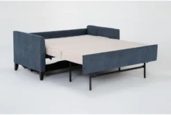 Mikayla Eclipse 63" Full Sofa Sleeper -Furniture Store 321833 blue fabric sleeper detail 46