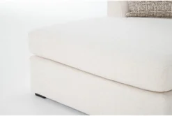 Belinha II Opal Chaise -Furniture Store 322069 white fabric chaise detail 45