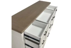 Arris 9 Drawer Dresser -Furniture Store 322631 white wood dresser top 31