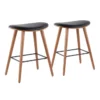 Sadie Black Counter Stool Set Of 2 -Furniture Store 323661 signature 01
