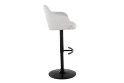 Bane Light Grey Upholstered Bar Stool Set Of 2 15 Bane Light Grey Upholstered Bar Stool Set Of 2 -Furniture Store 323685 side 14