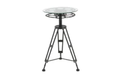 Metal Glass Accent Table -Furniture Store 71233 black glass accent table material 76