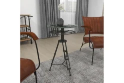 Metal Glass Accent Table -Furniture Store 71233 black glass accent table room 94