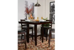 Jameson Espresso 40" Square Counter Set For 4 -Furniture Store 75523 10