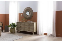 Allen 6 Drawer Dresser -Furniture Store 81059 grey wood dresser room 44