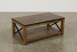 Tillman Lift-Top Coffee Table With Wheels -Furniture Store 81218 8