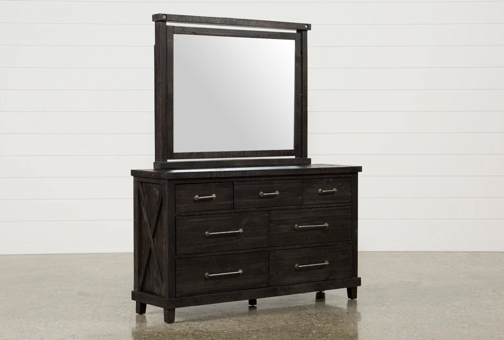 Jaxon Espresso Dresser/Mirror 3 Jaxon Espresso Dresser/Mirror
