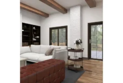 3 Tier Metal & Wood Cart -Furniture Store 87700 brown wood bar cart room 94