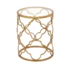 Lalita Metal & Glass Accent Table 2 Lalita Metal & Glass Accent Table -Furniture Store 89220 signature 01