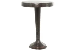 Bronzed Metal Accent Table -Furniture Store 90512 brown metal accent table back 82