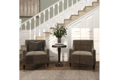 Bronzed Metal Accent Table -Furniture Store 90512 brown metal accent table room 94