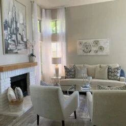 Kendra Beige Accent Chair -Furniture Store normal 40