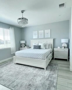 Presby White Queen Panel Bed With Storage -Furniture Store normal 59