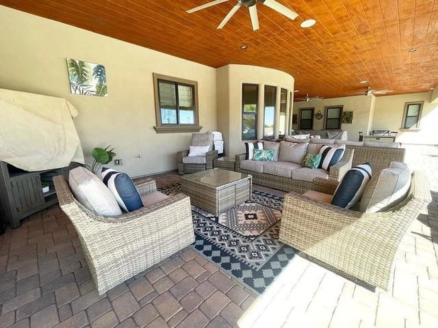 Capri Outdoor Coffee Table With Two Ottomans 13 Capri Outdoor Coffee Table With Two Ottomans - Image 11