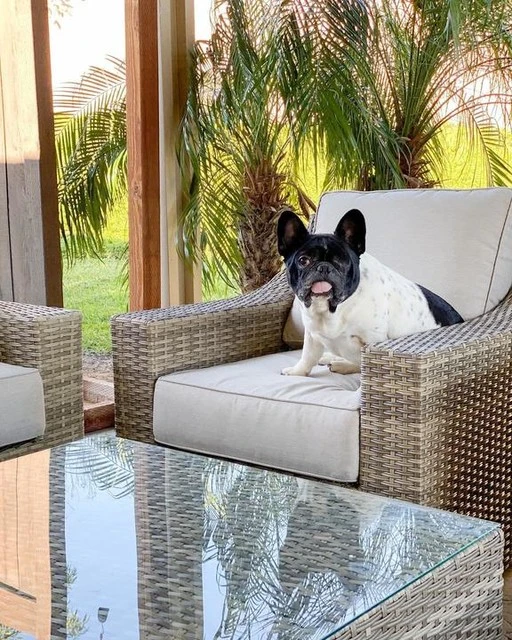 Capri Outdoor Coffee Table With Two Ottomans 14 Capri Outdoor Coffee Table With Two Ottomans - Image 12